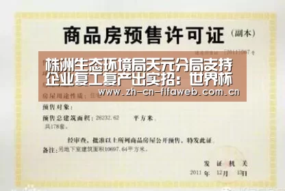 株洲生态环境局天元分局支持企业复工复产出实招:世界杯官网(图2) 2026世界杯